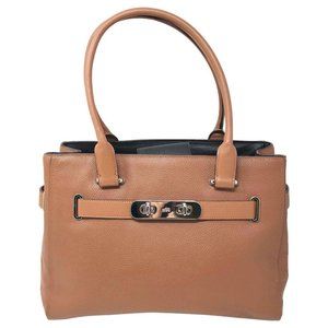Coach Swagger Pebbled Leather Satchel Ladies Bag